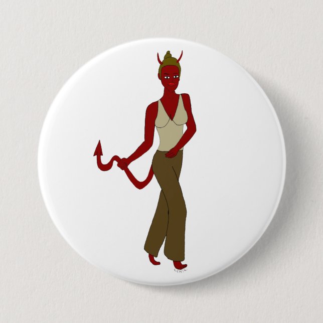 Teufelskerl Button (Vorderseite)