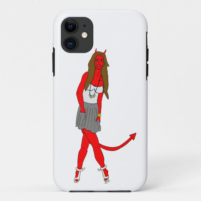 Teufelskerl Case-Mate iPhone Hülle (Rückseite)