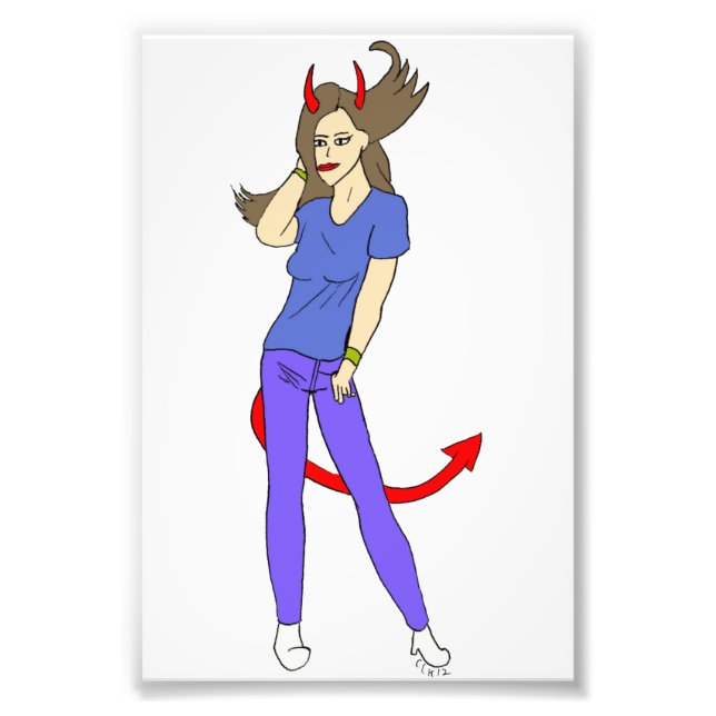 Teufelskerl Fotodruck (Vorne)