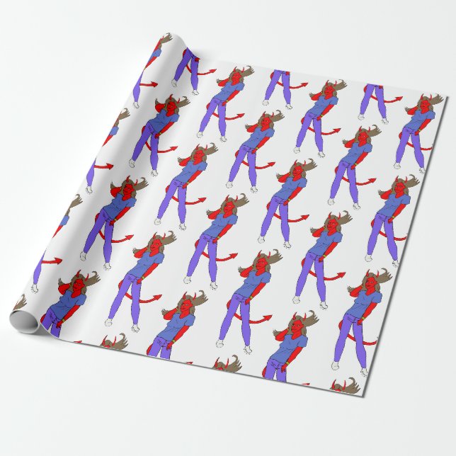 Teufelskerl Geschenkpapier (Ungerollt)