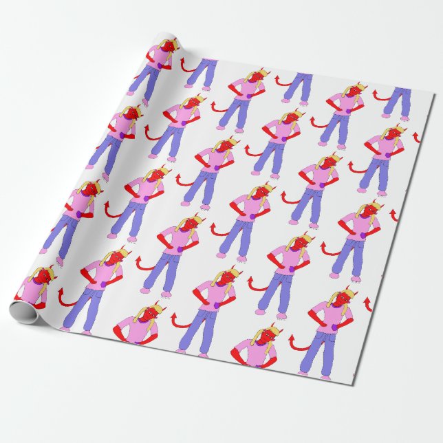 Teufelskerl Geschenkpapier (Ungerollt)