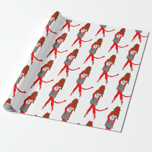 Teufelskerl Geschenkpapier (Ungerollt)