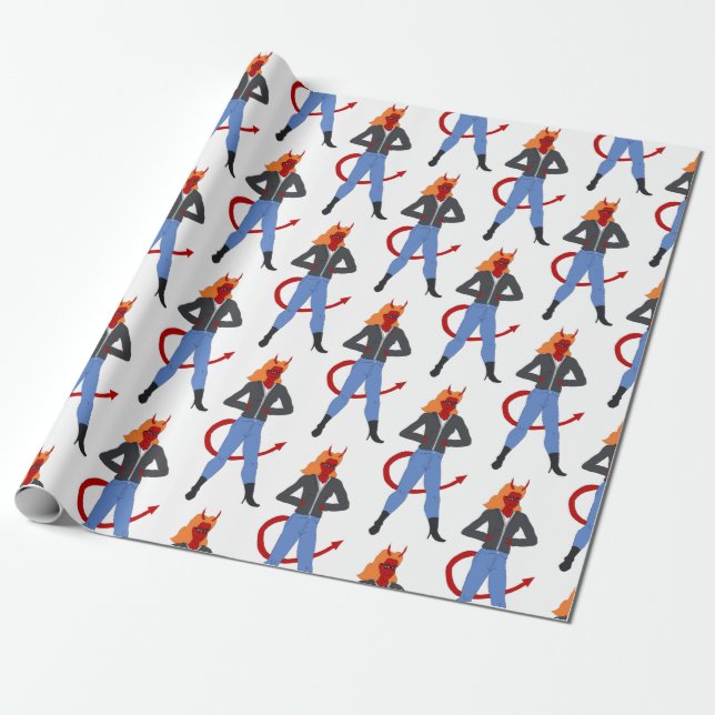Teufelskerl Geschenkpapier (Ungerollt)