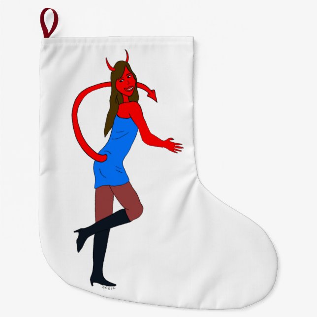 Teufelskerl Großer Weihnachtsstrumpf (Vorderseite)
