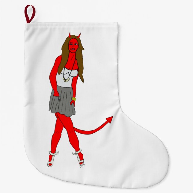 Teufelskerl Großer Weihnachtsstrumpf (Vorderseite)