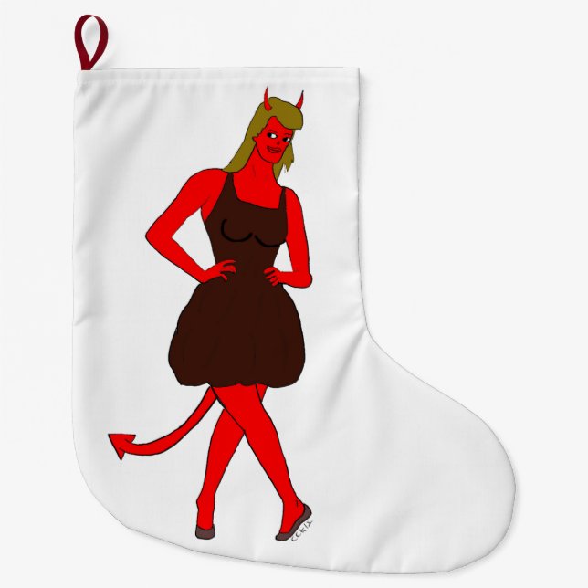 Teufelskerl Großer Weihnachtsstrumpf (Vorderseite)
