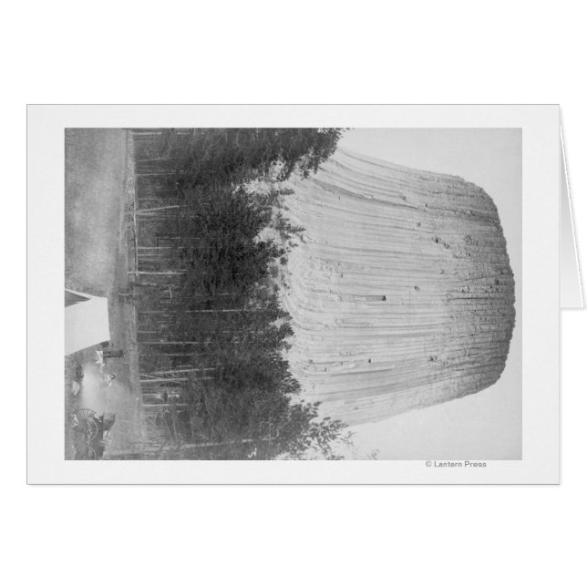 Teufelskrater mit 4 Personen im Vordergrund (Vorderseite (Horizontal))