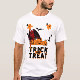 Teufelskreis auf Kürbistrick oder Gaumen T-Shirt