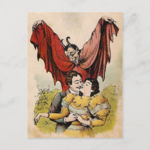 Teufelspostkarte Postkarte