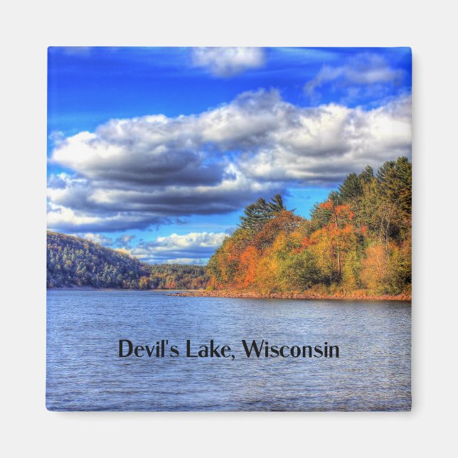 Teufelssee, landschaftliches Foto von Wisconsin Magnet (Vorne)