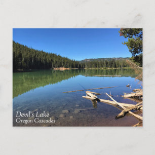 Teufelssee, Oregon Postkarte
