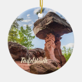 Teufelstisch Hinterweidenthal Pfalz Deutschland Ge Keramik Ornament