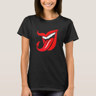Teufelszunge Faules Halloween-Kostüm Gruselig Unhe T-Shirt