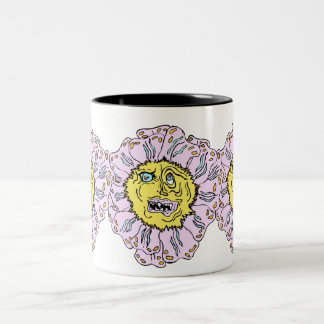 TEUFLISCHE GÄNSEBLÜMCHEN-SCHALE ZWEIFARBIGE TASSE
