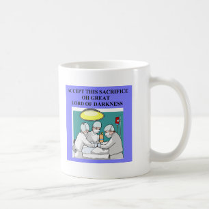 teuflischer Doktor-/Chirurgwitz Kaffeetasse