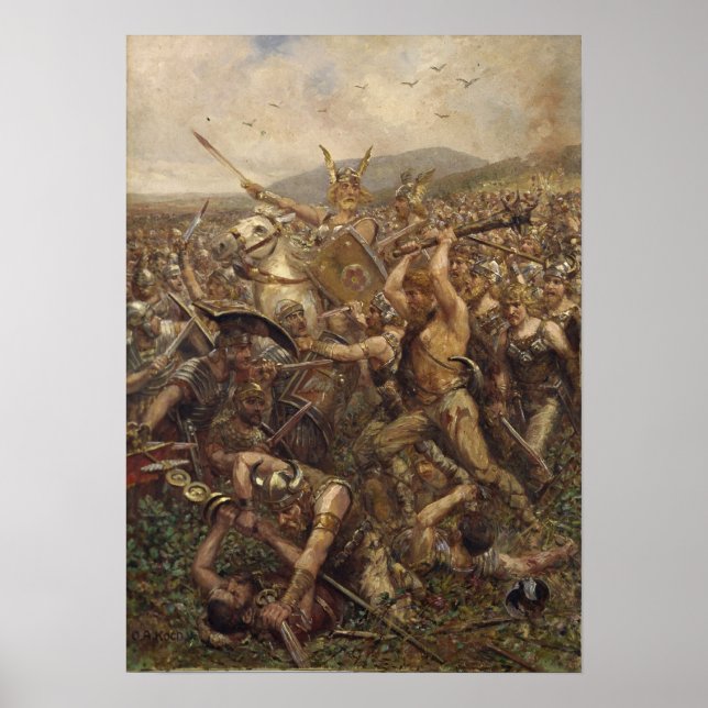 Teutoberg Forest Poster (Vorne)