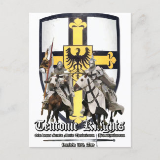 Teutonische Ritter Postkarte