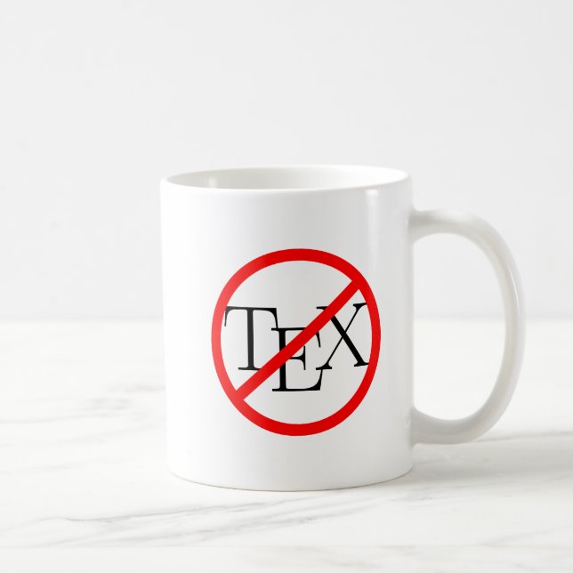TeX ist zum Kotzen Tasse (Rechts)