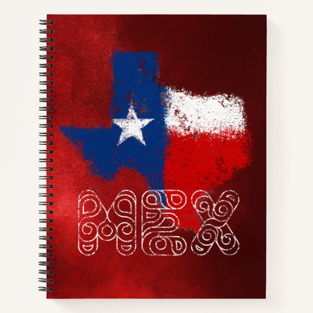 Tex Mex-Notebook Notizbuch (Vorderseite)