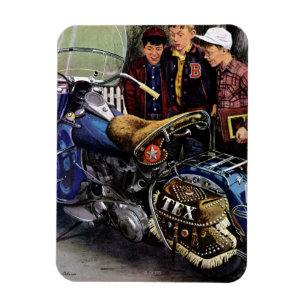 Tex Motorrad Magnet