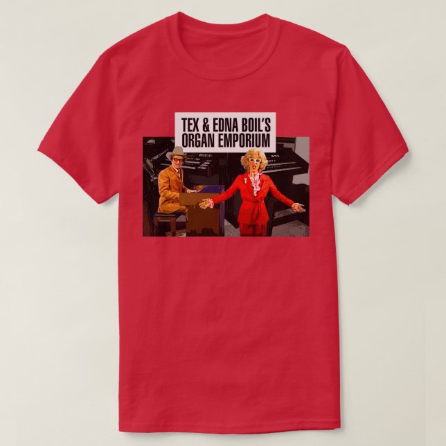Tex und Edna Boil SCTV Exklusiv T-Shirt (Design vorne)