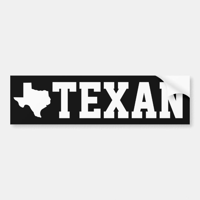 TEXAN AUTOAUFKLEBER (Vorne)