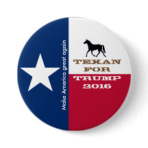 Texan für Trumpfknopf