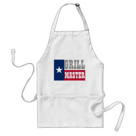 Texan GRILLEN Schürze für Grillmeister | Texas-Fla