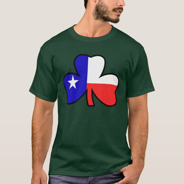 Texan-Kleeblatt T-Shirt (Vorderseite)