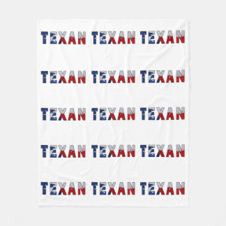 Texan Waving Flag Fleecedecke