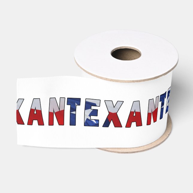 Texan Waving Flag Ripsband (Spule)