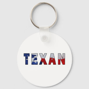 Texan Waving Flag Schlüsselanhänger