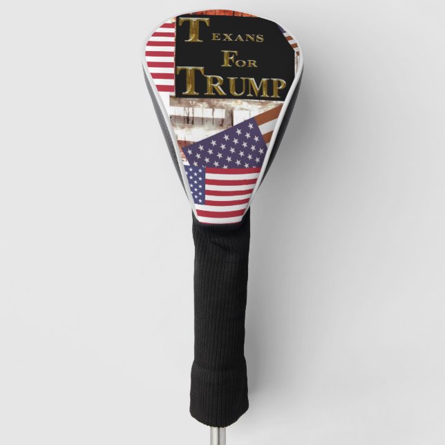 TEXANE FÜR TRUMP GOLF HEADCOVER (Vorderseite)