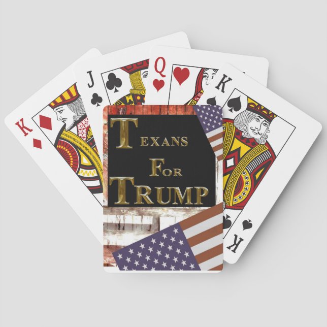 TEXANE FÜR TRUMP SPIELKARTEN (Rückseite)