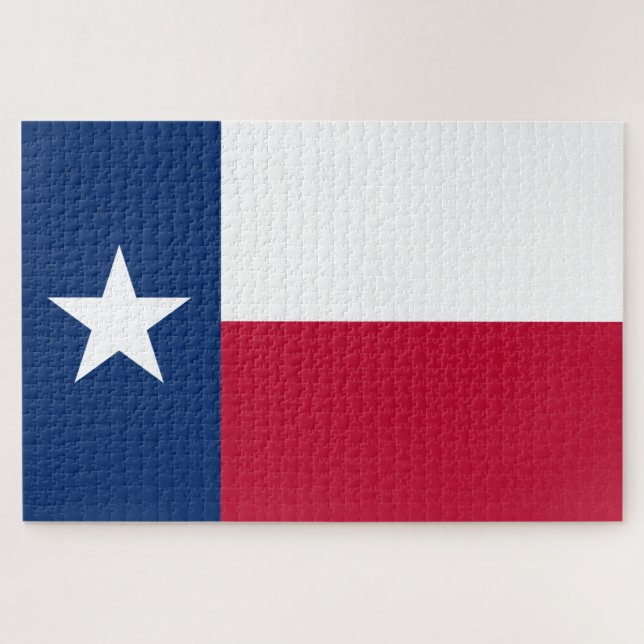 Texanische Staatsflagge (Texas) (Horizontal)