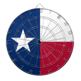 Texanische Staatsflagge (Texas) Dartscheibe