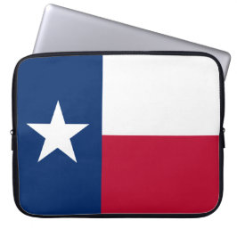 Texanische Staatsflagge (Texas) Laptopschutzhülle