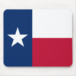 Texanische Staatsflagge (Texas) Mousepad