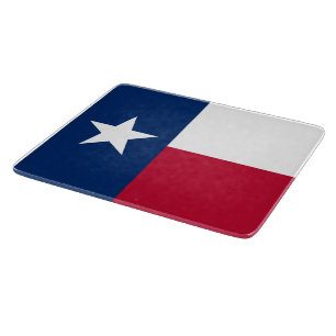 Texanische Staatsflagge (Texas) Schneidebrett