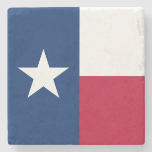Texanische Staatsflagge (Texas) Steinuntersetzer