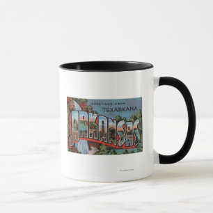 Texarkana, Arkansas (Wasserfall-Szene) Tasse