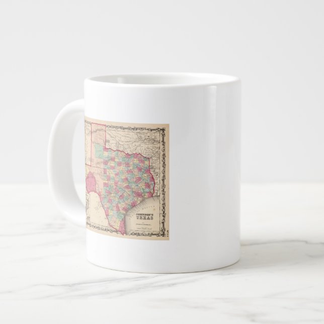 Texas 10 Jumbo-Tasse (Vorderseite Links)