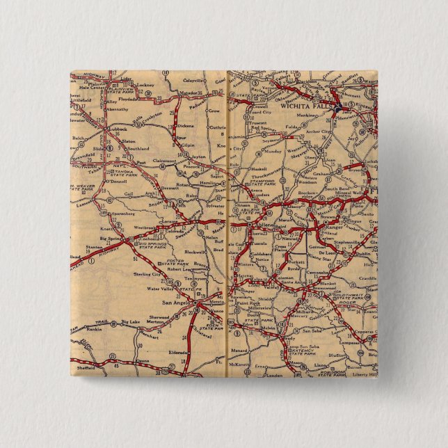 Texas 11 button (Vorderseite)