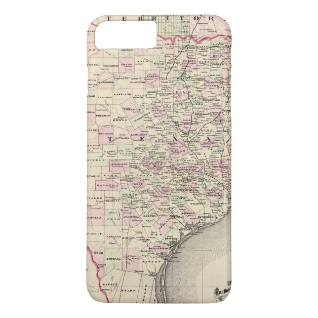 Texas 12 Case-Mate iPhone hülle (Rückseite)