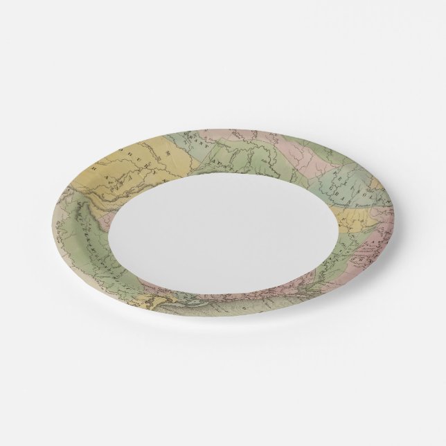 Texas 14 pappteller (Schrägansicht)