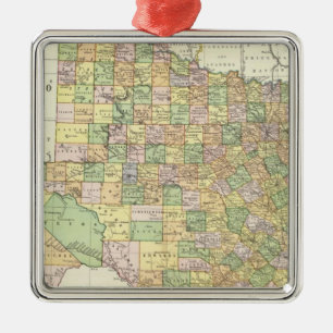 Texas 15 ornament aus metall