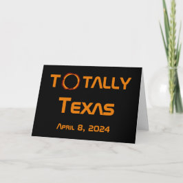 Texas 2024 Solar Eclipse Karte