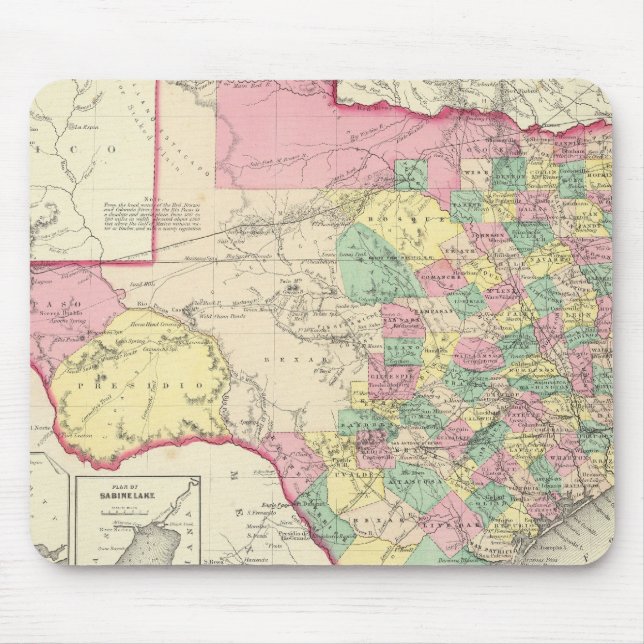 Texas 4 mousepad (Vorne)