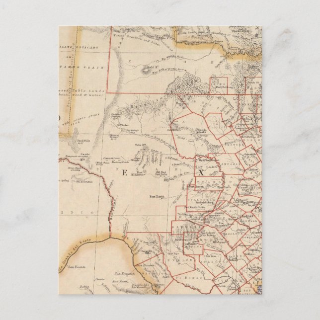 Texas 4 postkarte (Vorderseite)