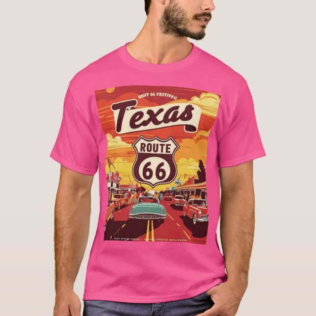 TEXAS 66 FESTIVAL 2025 T-Shirt (Vorderseite)